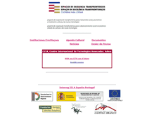 Tablet Screenshot of interreg-eet.info